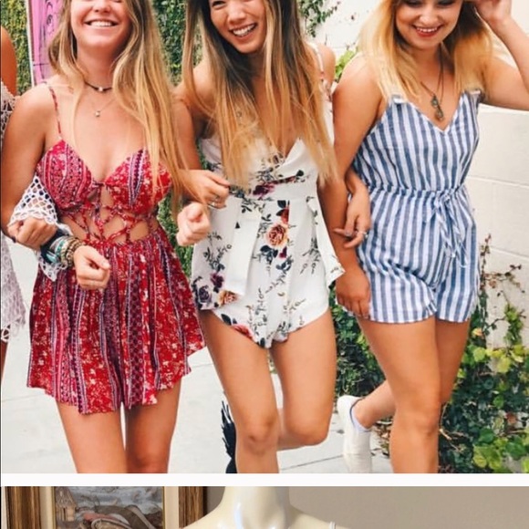 LF Red Romper - Picture 6 of 6